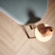 Vinyl flooring LAMETT Sava Sand Herringbone