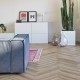 Vinyl flooring LAMETT Yukon Desert Dune Herringbone