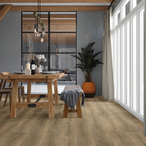 Vinyl flooring VIVAFLOORS OAK L6850  Glue